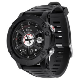 Smartwatch Kruger&Matz Activity cu GPS, IP68, ecran 1,32", negru