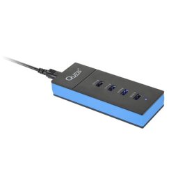 Incarcator Quer 4 porturi USB cu Quick Charge 2.0 pentru 4 dispozitive