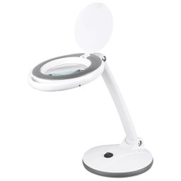 Lampa LED 6W cu lupa 5 dioptrii (5D) Rebel, 30 LED-uri, brat reglabil