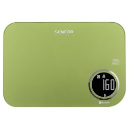Cantar de bucatarie smart Sencor cu Bluetooth, analiza nutritionala, 5 kg