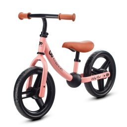 Bicicleta fara pedale Kinderkraft 2WAY NEXT, roz, 12 inch, 2+ ani