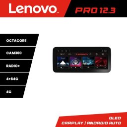 Navigatie Android Ford Transit 2019+ Lenovo PRO 12.3 QLED 4G 4+64GB