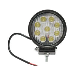 Lampa LED auto 27W cu 9 LED-uri, IP67, flood 60°, 6000K, Breckner
