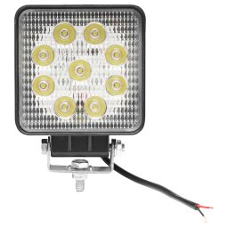 Lampa LED spot 27W cu 9 LED-uri, 10-60V, IP67, 6000K, Breckner