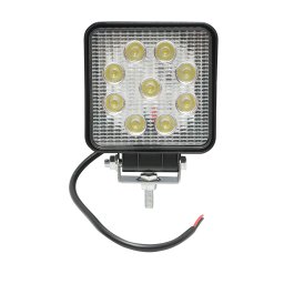 Lampa LED flood 27W cu 9 LED-uri, 10-60V, IP67, 6000K, Breckner
