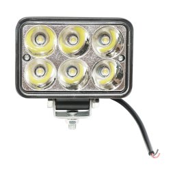 Lampa LED spot 18W, 6 LED-uri, 10-60V, IP67, unghi 30°, Breckner Germany