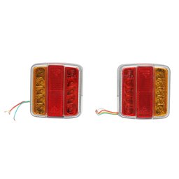 Set lampi spate pentru remorca cu 10 LED, 12V, model LT70