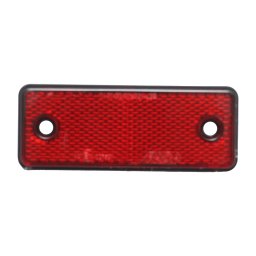 Lampa reflectorizanta rosie dreptunghiulara pentru remorca 95,5 x 37,5 mm