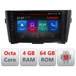 Navigatie Nissan Qashqai/X-Trail 2013-2018 Android 4G GPS WiFi 4GB+64GB