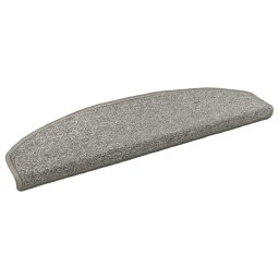 Mochete autocolante pentru scara 15 pcs Gri deschis GartenMobel Dekor