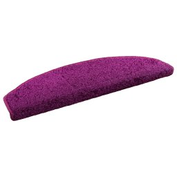 Mochete autocolante pentru scara Semicircular 15 pcs Violet GartenMobel Dekor