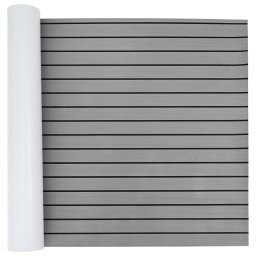 Covor pentru Barci Dungi Gri deschis si negru 240 x 90 cm EVA GartenMobel Dekor