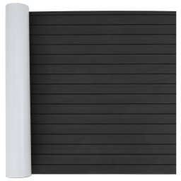 Covor pentru Barci Dungi Gri Inchis si Negru 240 x 90 cm EVA GartenMobel Dekor