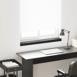 Pervaz fereastra din PVC negru 100x15 cm, rezistent la apa
