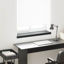 Prag de fereastra din PVC negru 60x20x4,5 cm, rezistent la apa