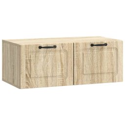 Oglinda TV montata pe perete Stejar Sonoma 78,5 x 41 x 30 cm GartenMobel Dekor