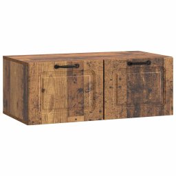 Oglinda TV montata pe perete Lemn vechi 78,5 x 41 x 30 cm GartenMobel Dekor