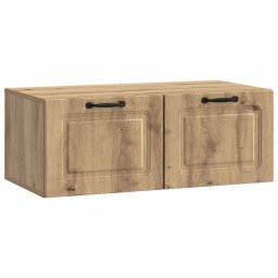 Oglinda TV montata pe perete Stejar Artizanal 78,5 x 41 x 30 cm GartenMobel Dekor