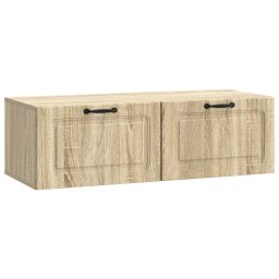 Oglinda TV montata pe perete Stejar Sonoma 98 x 41 x 30 cm GartenMobel Dekor