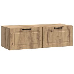 Oglinda TV montata pe perete Stejar Artizanal 98 x 41 x 30 cm GartenMobel Dekor