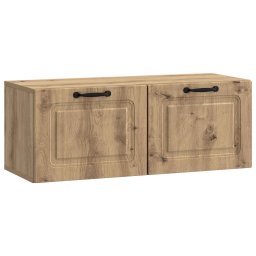 Oglinda TV montata pe perete Stejar Artizanal 78,5 x 31 x 30 cm GartenMobel Dekor