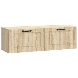 Oglinda TV montata pe perete Stejar Sonoma 98 x 31 x 30 cm GartenMobel Dekor