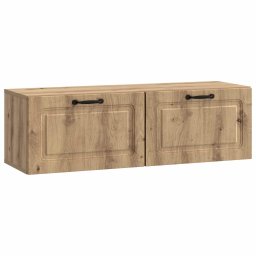 Oglinda TV montata pe perete Stejar Artizanal 98 x 31 x 30 cm GartenMobel Dekor