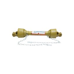 Cardan PTO 650 mm T2 1-3/8 Z6 cu cruce 24x62 si teava triunghiulara