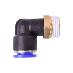Mufa rapida cot din plastic cu filet metalic 1/2 si O-ring, Ø12