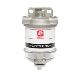 Baterie filtru motorina UTB simpla cu cupa din sticla pentru tractor