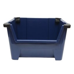 Cutie din plastic pentru depozitare albastra 430x325x300 mm