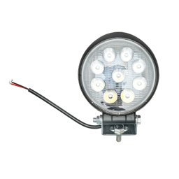 Lampa LED auto rotunda 27W, 9 LED-uri, 10-60V, unghi 60°, IP67