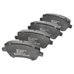 Placute de frana fata Dacia Duster, Dokker 4x2 fara ESP Breckner