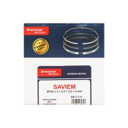 Segmenti motor Saviem Turbo 102 mm set 3+2,5+2,5+5 mm Breckner