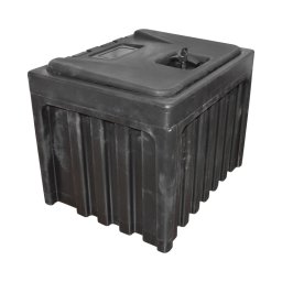 Lada pentru scule din plastic negru 380x400x500 mm, Breckner