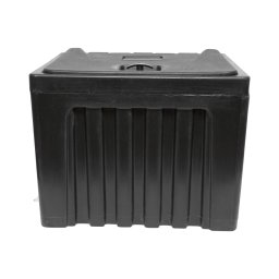 Lada pentru scule din plastic negru, fara suport, 600x470x468 mm