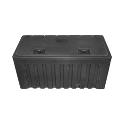 Lada pentru scule din plastic negru, fara suport, 480x470x1000 mm