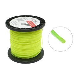 Fir motocoasa rotund 2 mm x 130 m Breckner Germany, verde fluorescent