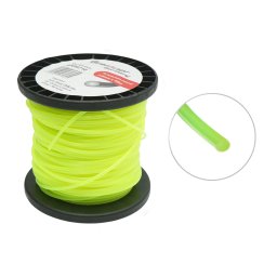 Fir motocoasa rotund 3 mm x 60 m, Breckner Germany, verde fluorescent