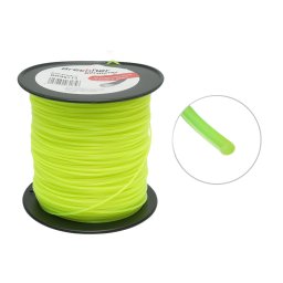Fir motocoasa rotund 2.4 mm x 360 m Breckner Germany, verde fluorescent