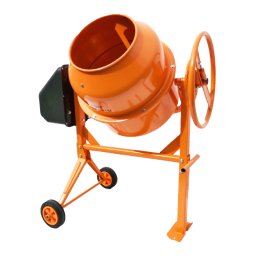 Betoniera Breckner Germany 450W, cuva 120L, pinion si coroana din fonta