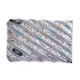 Penar Penar cu fermoar, ZIPIT Metallic Jumbo - gri