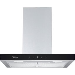 Hota DC600AXB, L 60 cm, 630 m³/h, Negru/Inox