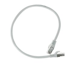 PATCH CORD S/FTP SPACER Cat6, cupru-aluminiu, 0.5 m, alb, AWG26, "SPPC-SFTP-CAT6-0.5M" (timbru verde 0.08 lei)