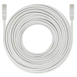 PATCH CORD UTP SPACER Cat6, cupru-aluminiu, 20 m, alb, AWG26, "SPPC-UTP-CAT6-20M" (timbru verde 0.8 lei)