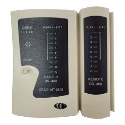 TESTER CABLU RETEA SPACER, pt. cablu UTP, FTP, conector RJ45, RJ11, RJ12, "SPNT-TESTER-1" (timbru verde 0.8 lei)
