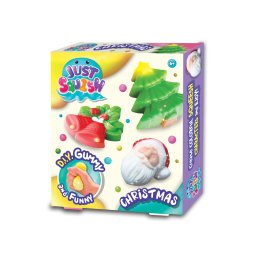 Set creativ Strigo JUST SQUISH „CREATI-VA PROPRIILE FIGURINE DIN SILICON”, CRACIUN