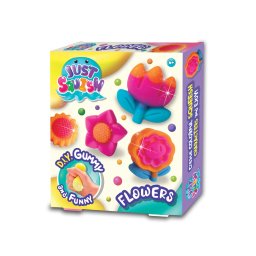 Set creativ Strigo JUST SQUISH „CREATI-VA PROPRIILE FIGURINE DIN SILICON” FLORI