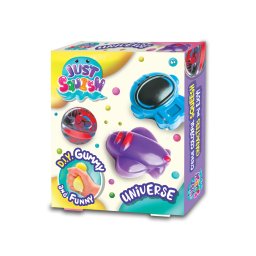 Set creativ Strigo JUST SQUISH ,,CREATI-VA FIGURINE DIN SILICON", SPACE