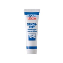 Vaselină siliconică Liqui Moly Silicon-Fett 3312 100 g – lubrifiant pentru trape și mecanisme fine
